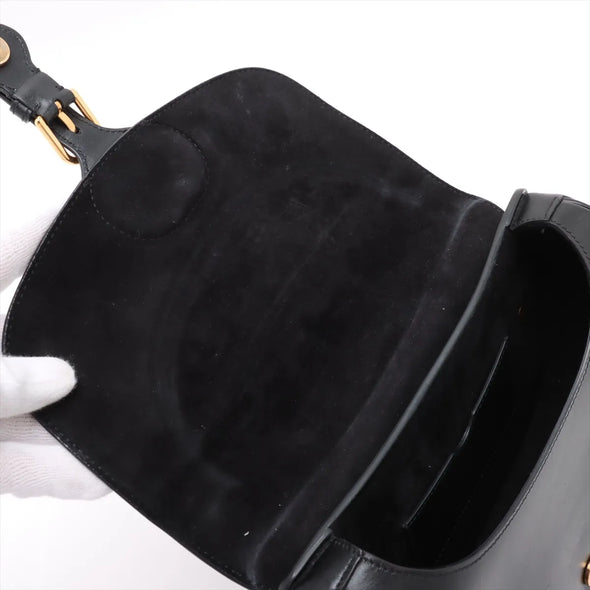 Christian Dior Black Calfskin Leather Dior Bobby Shoulder Bag [Clearance Sale]