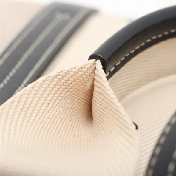 Chloe Black Beige Small Woody Tote [Clearance Sale]