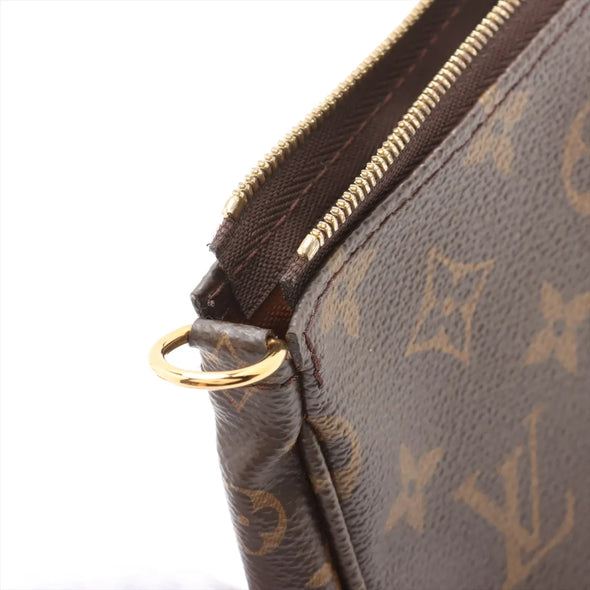 Louis Vuitton Khaki Monogram Canvas Multi Pochette Accessories [Clearance Sale]