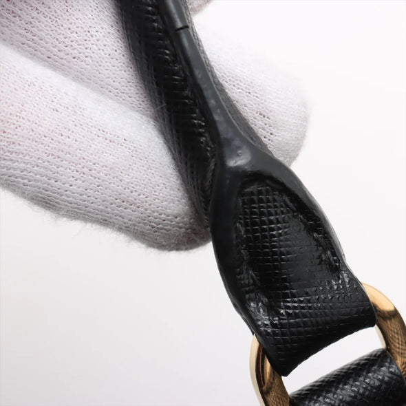 Prada Black Saffiano Leather Galleria Mini Bag [Clearance Sale]