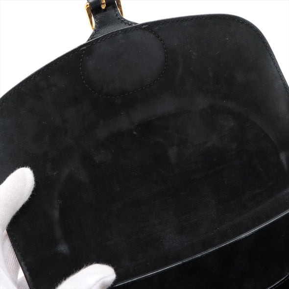 Christian Dior Black Leather Bobby Bag [Clearance Sale]