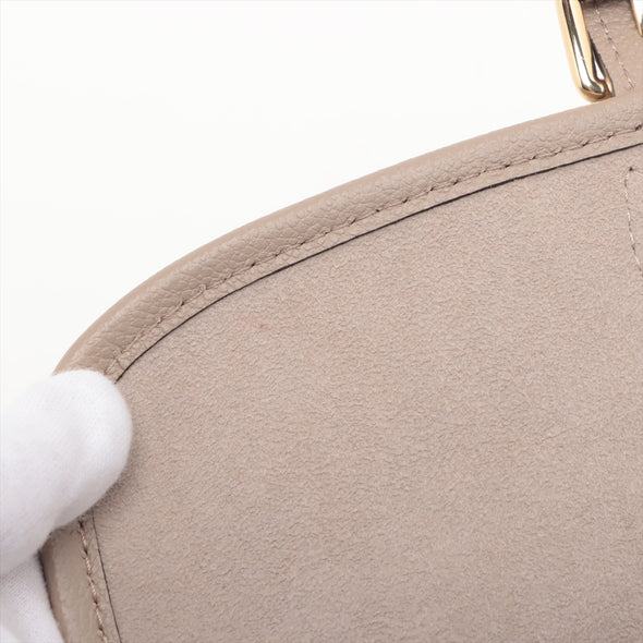 Louis Vuitton Tourterelle Bicolor Monogram Empreinte Leather Diane [Clearance Sale]