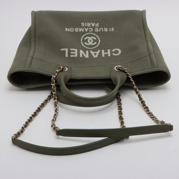 Khaki Deauville Shopping Tote (Rented Out)