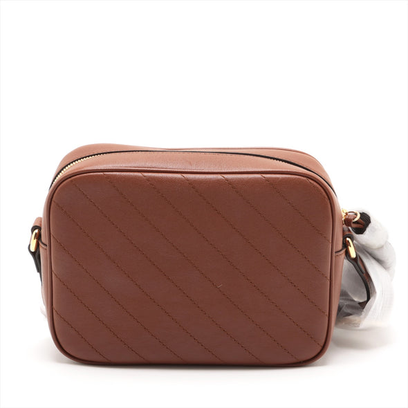 Gucci Brown Leather Blondie Small Shoulder Bag [Clearance Sale]