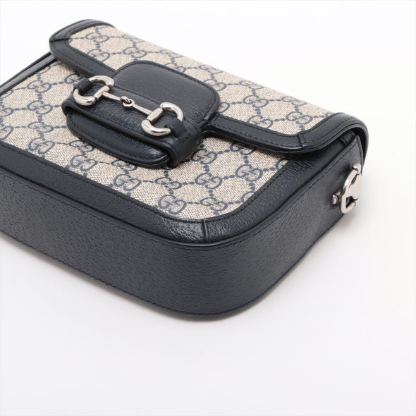 Gucci Black Jumbo GG Horsebit 1955 Mini Shoulder Bag [Clearance Sale]