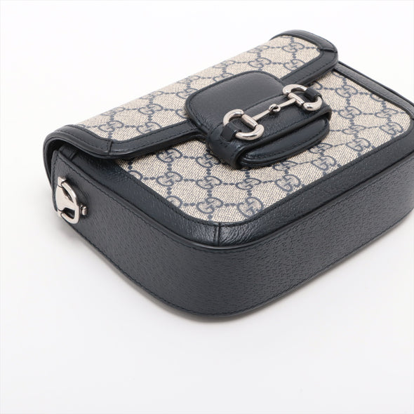 Gucci Black Jumbo GG Horsebit 1955 Mini Shoulder Bag [Clearance Sale]