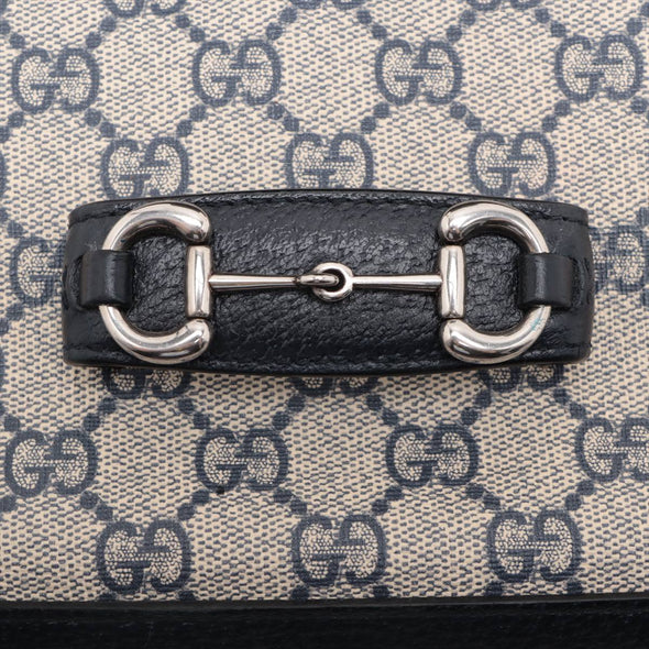 Gucci Black Jumbo GG Horsebit 1955 Mini Shoulder Bag [Clearance Sale]