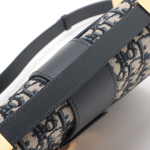 Christian Dior Blue Dior Oblique Jacquard Montaigne 30 [Clearance Sale]