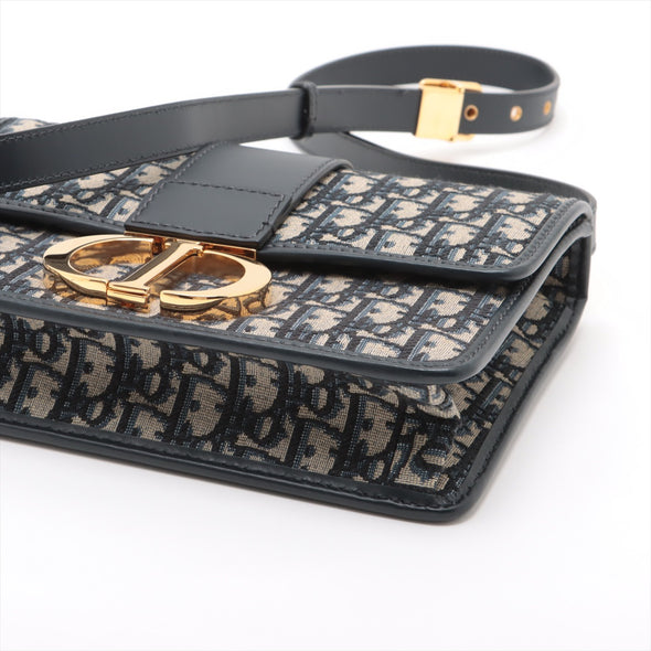 Christian Dior Blue Dior Oblique Jacquard Montaigne 30 [Clearance Sale]