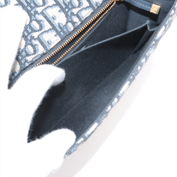 Christian Dior Blue Dior Oblique Jacquard Montaigne 30 [Clearance Sale]