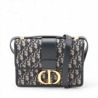Christian Dior Blue Dior Oblique Jacquard Montaigne 30 [Clearance Sale]