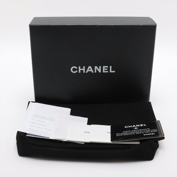 Chanel Black Caviar Leather Boy Chanel Wallet On Chain [Clearance Sale]