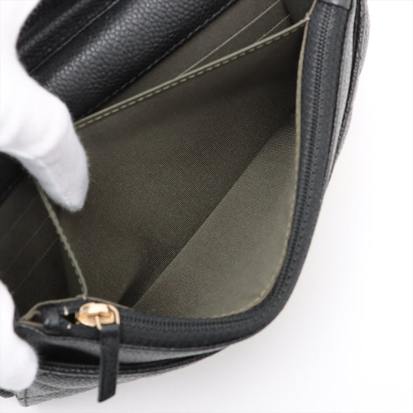 Chanel Black Caviar Leather Boy Chanel Wallet On Chain [Clearance Sale]