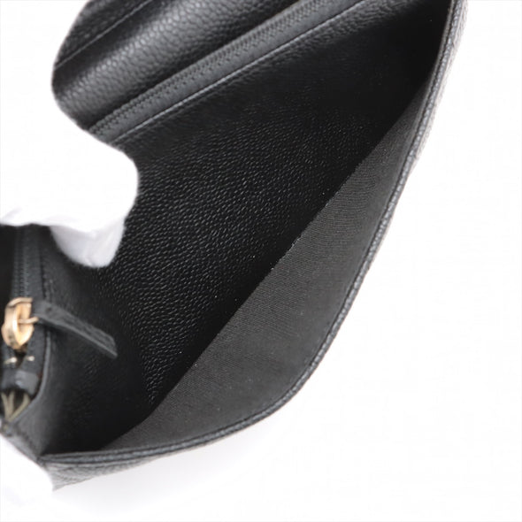 Chanel Black Caviar Leather Boy Chanel Wallet On Chain [Clearance Sale]