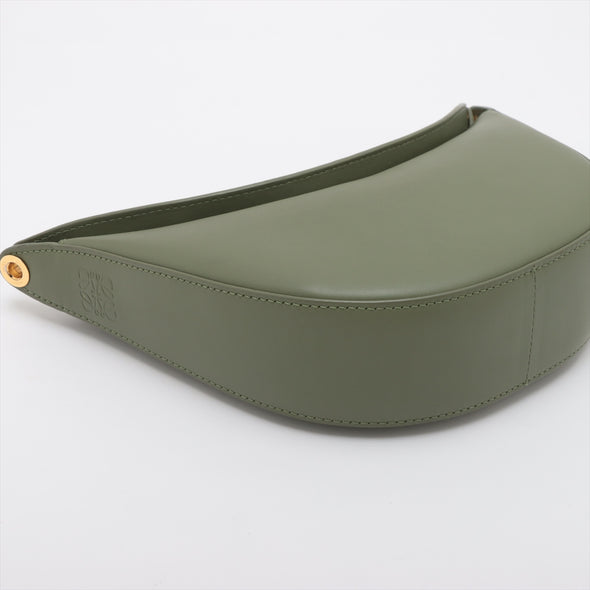 Loewe Green Leather Small Luna Bag [Clearance Sale]