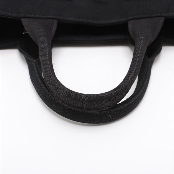 Prada Nero Canvas Canapa Tote Bag [Clearance Sale]