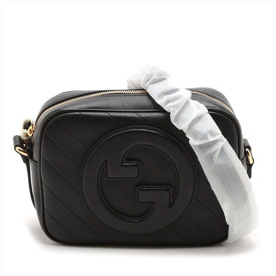Gucci Black Leather Blondie Small Shoulder Bag [Clearance Sale]