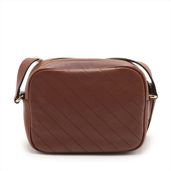 Gucci Brown Leather Blondie Small Shoulder Bag [Clearance Sale]