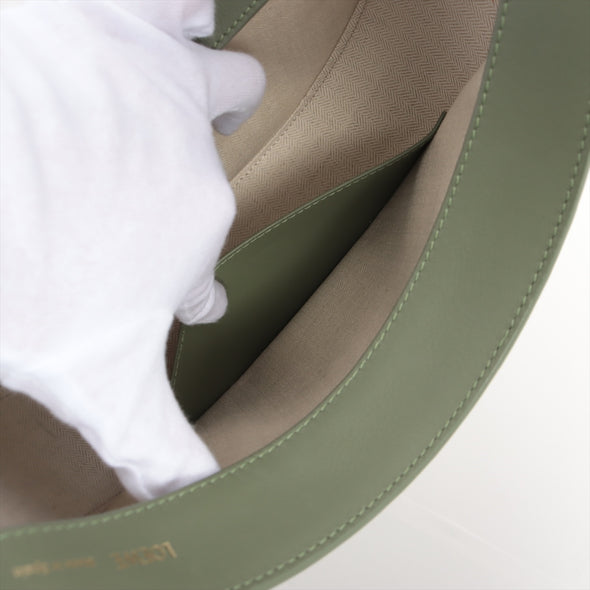 Loewe Green Leather Anagram Jacquard Medium Luna Bag [Clearance Sale]