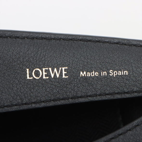 Loewe Navy Leather Anagram Jacquard Medium Luna Bag [Clearance Sale]