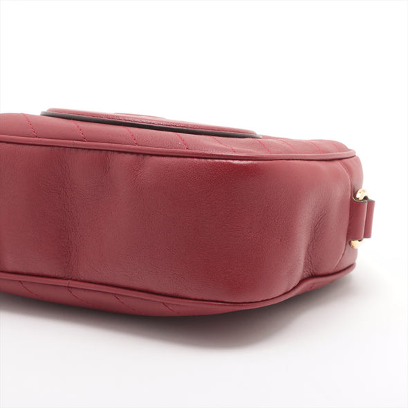 Gucci Red Leather Blondie Small Shoulder Bag [Clearance Sale]