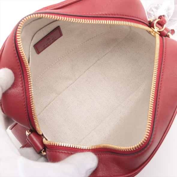 Gucci Red Leather Blondie Small Shoulder Bag [Clearance Sale]