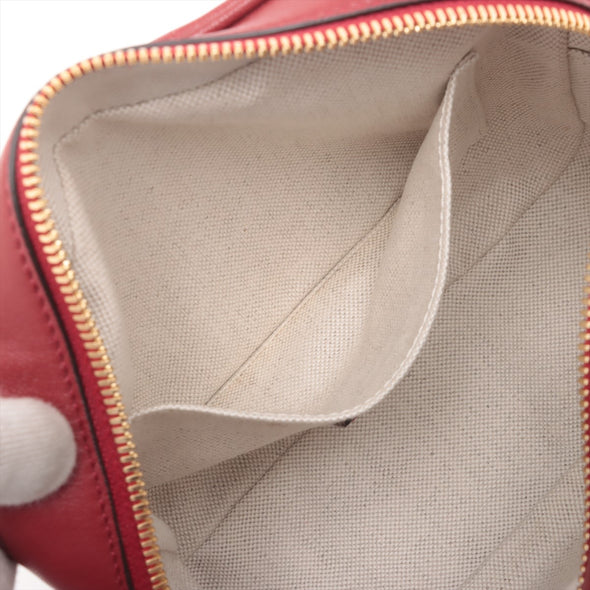 Gucci Red Leather Blondie Small Shoulder Bag [Clearance Sale]