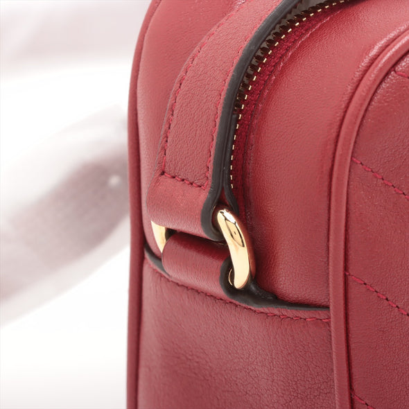 Gucci Red Leather Blondie Small Shoulder Bag [Clearance Sale]