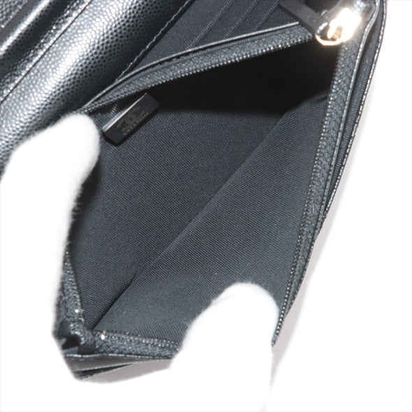 Chanel Black Caviar Leather Wallet On Chain [Clearance Sale]