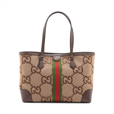 Gucci Brown Jumbo GG Ophidia Large Tote Bag [Clearance Sale]