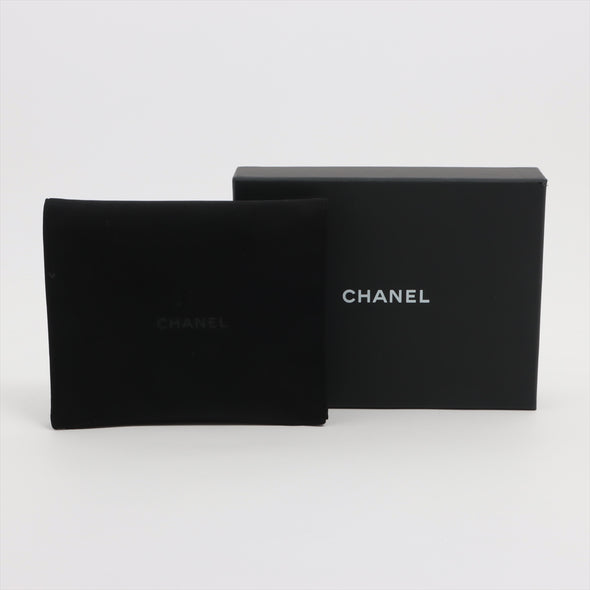 Chanel Black Caviar Leather Small Flap Wallet [Clearance Sale]