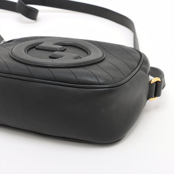 Gucci Black Leather Blondie Small Shoulder Bag [Clearance Sale]