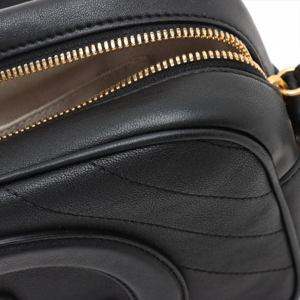 Gucci Black Leather Blondie Small Shoulder Bag [Clearance Sale]