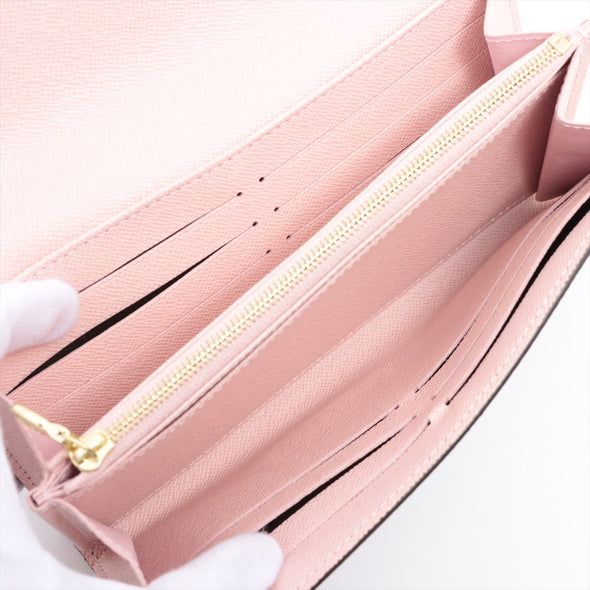 Louis Vuitton Rose Ballerine Monogram Sarah Wallet [Clearance Sale]