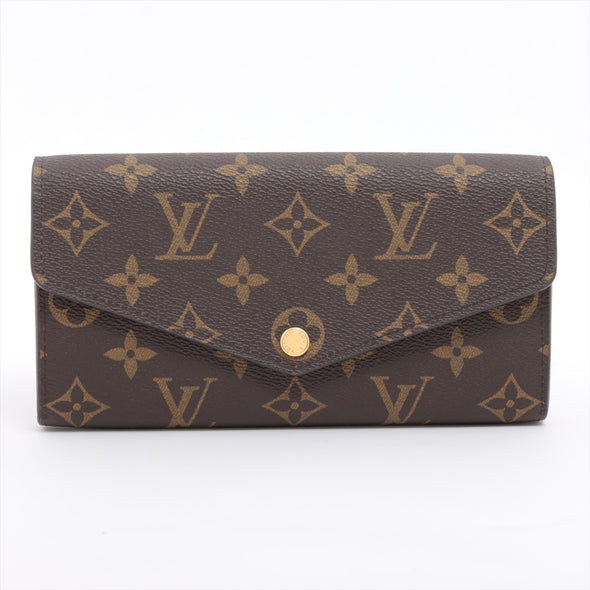 Louis Vuitton Rose Ballerine Monogram Sarah Wallet [Clearance Sale]