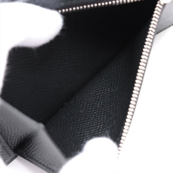 Hermes Black Epsom Calfskin Leather Mini Wallet [Clearance Sale]