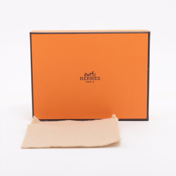 Hermes Black Epsom Calfskin Leather Mini Wallet [Clearance Sale]