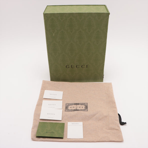 Gucci Brown GG Supreme Horsebit 1955 Medium Shoulder Bag [Clearance Sale]