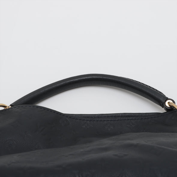 Louis Vuitton Vintage Noir Monogram Empreinte Leather Artsy MM [Clearance Sale]