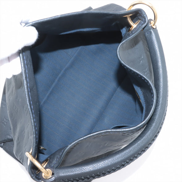 Louis Vuitton Vintage Noir Monogram Empreinte Leather Artsy MM [Clearance Sale]