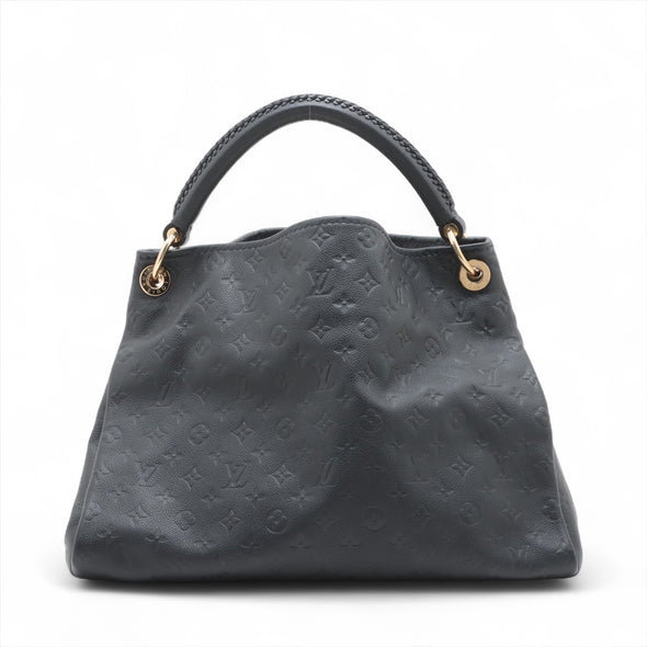 Louis Vuitton Vintage Noir Monogram Empreinte Leather Artsy MM [Clearance Sale]