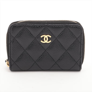 Chanel Black Caviar Leather Classic Coin Purse [Clearance Sale]