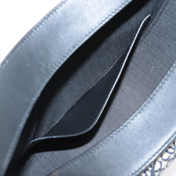Loewe Blue Leather Anagram Canvas Luna Bag [Clearance Sale]
