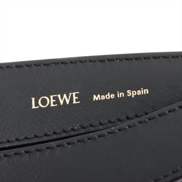 Loewe Blue Leather Anagram Canvas Luna Bag [Clearance Sale]
