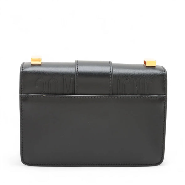 Christian Dior Black Leather Montaigne 30 [Clearance Sale]