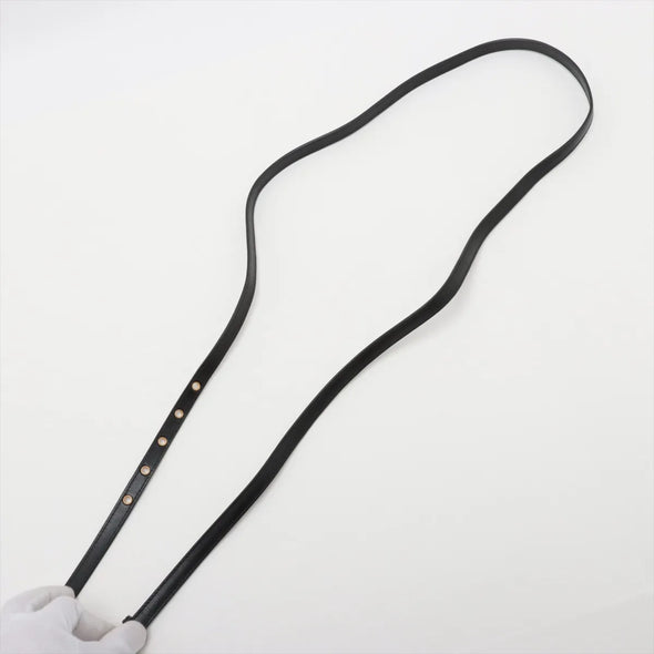 Christian Dior Black Leather Montaigne 30 [Clearance Sale]