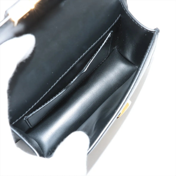 Christian Dior Black Leather Montaigne 30 [Clearance Sale]