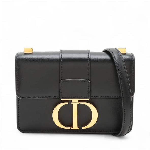 Christian Dior Black Leather Montaigne 30 [Clearance Sale]