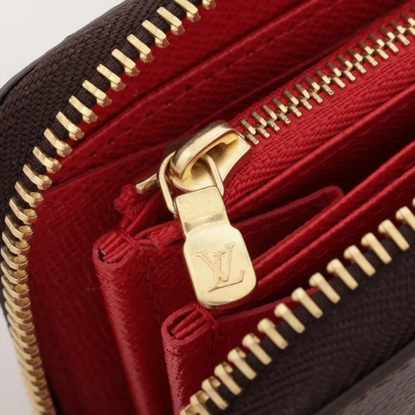 Louis Vuitton Coquelicot Monogram Zippy Wallet [Clearance Sale]