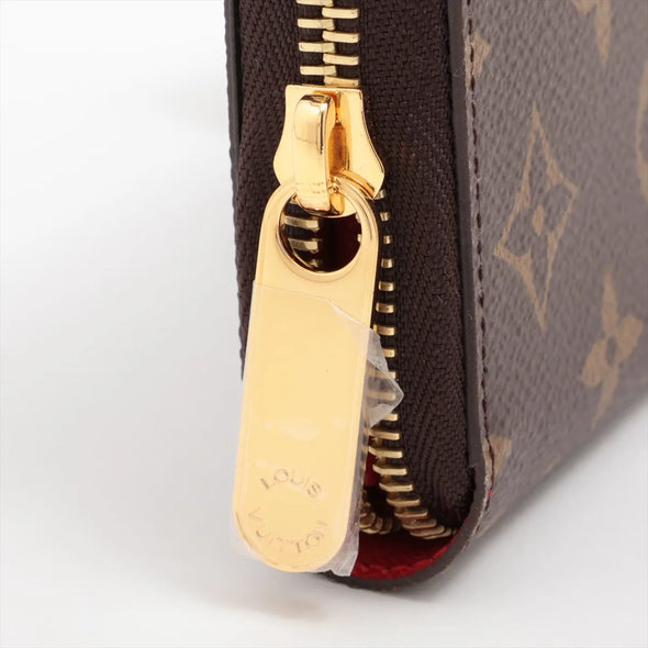 Louis Vuitton Coquelicot Monogram Zippy Wallet [Clearance Sale]